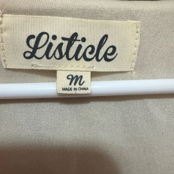 LISTICLE SHORT SLEEVE LINED BABY DOLL DRESS - Picture 3 of 7